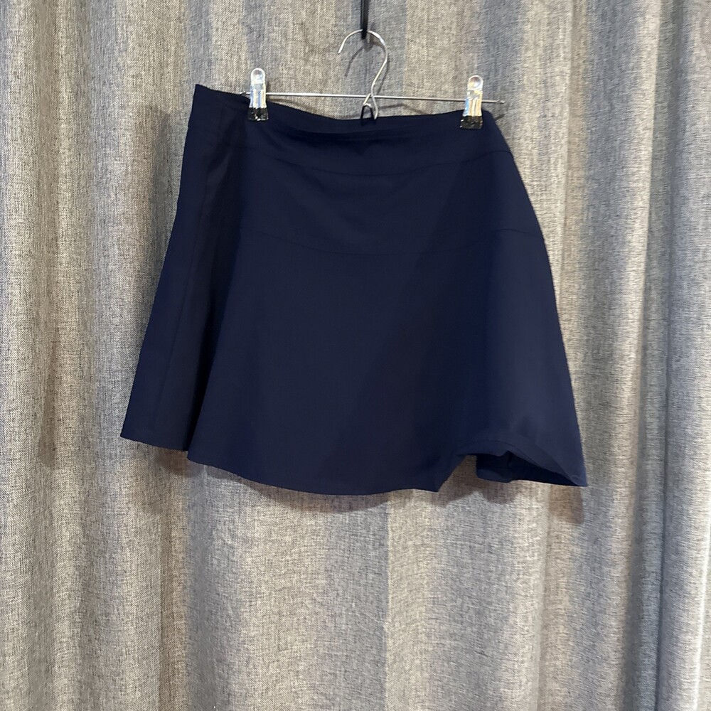Chaps Sport Navy Blue Golf Skirt Size 8